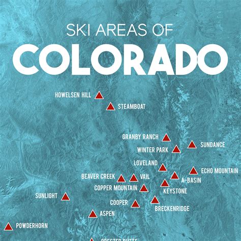 Printable Map Of Colorado Ski Resorts